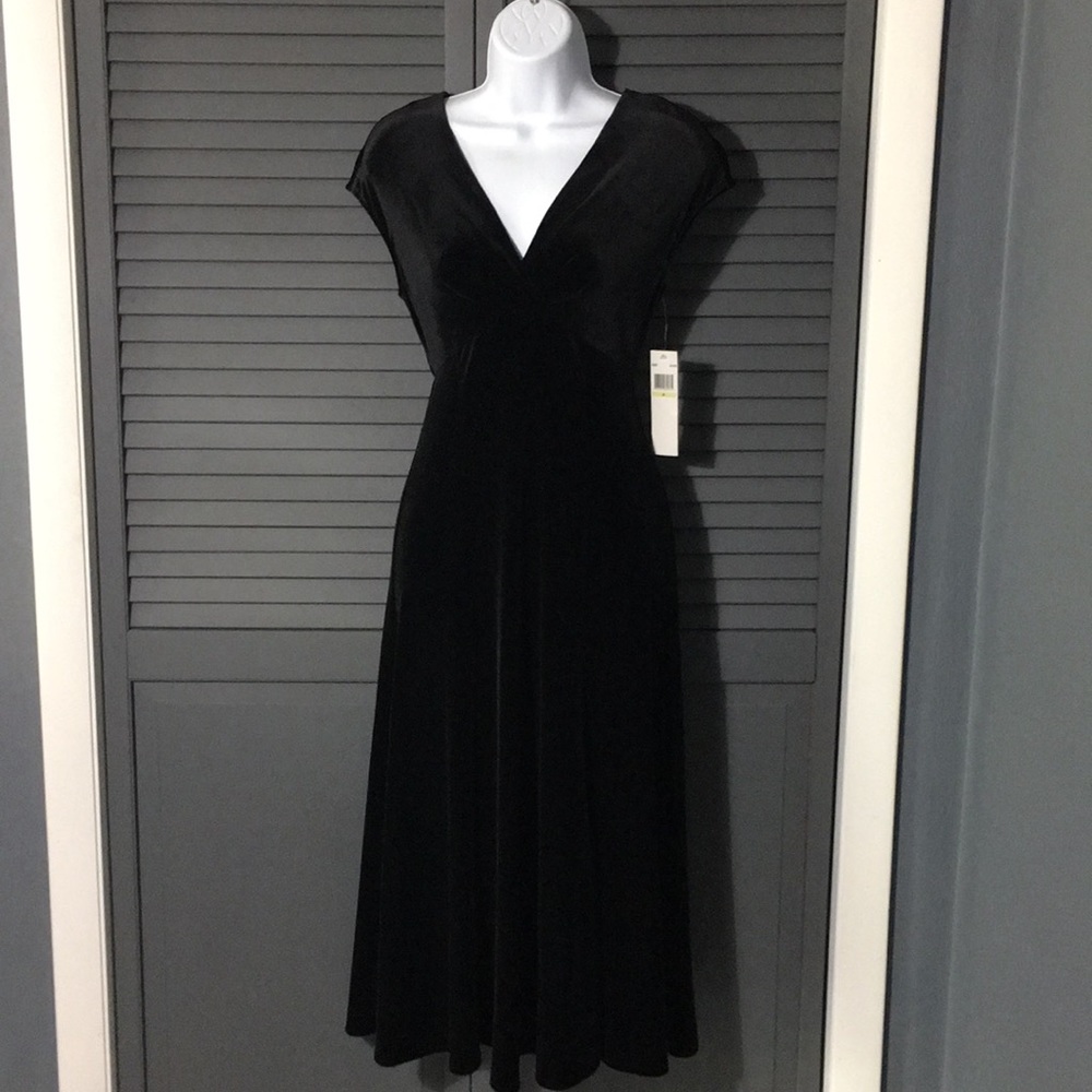Maggy L Black midi velvet feel S4